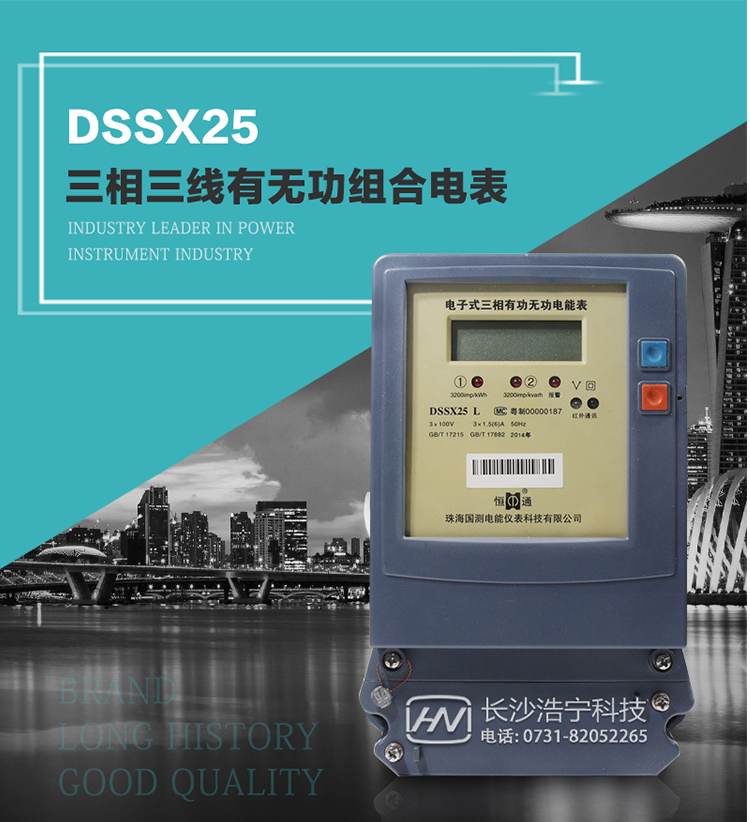 恒通國測DSS(X)25電能表